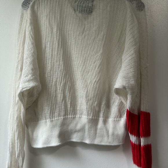 Valentine Witmuur Materialists Sheer Sweater Sz S - Picture 10 of 14
